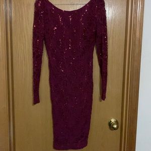 Burgundy Formal Dress